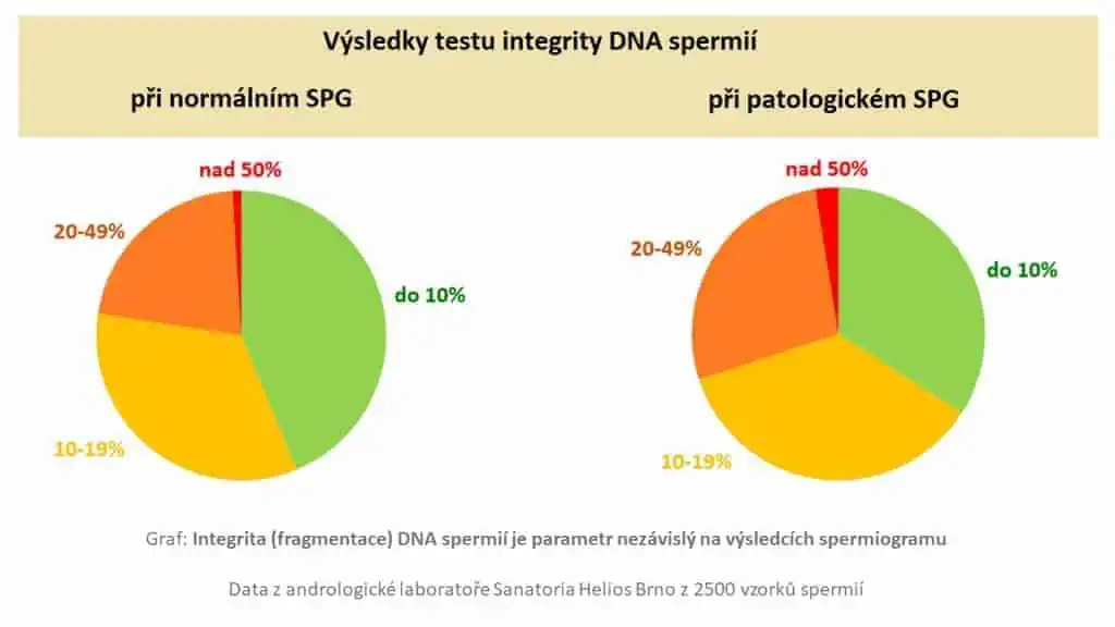 Funkční testy spermií 3 - Devel Sanatorium Helios CZ Fragmentace DNA