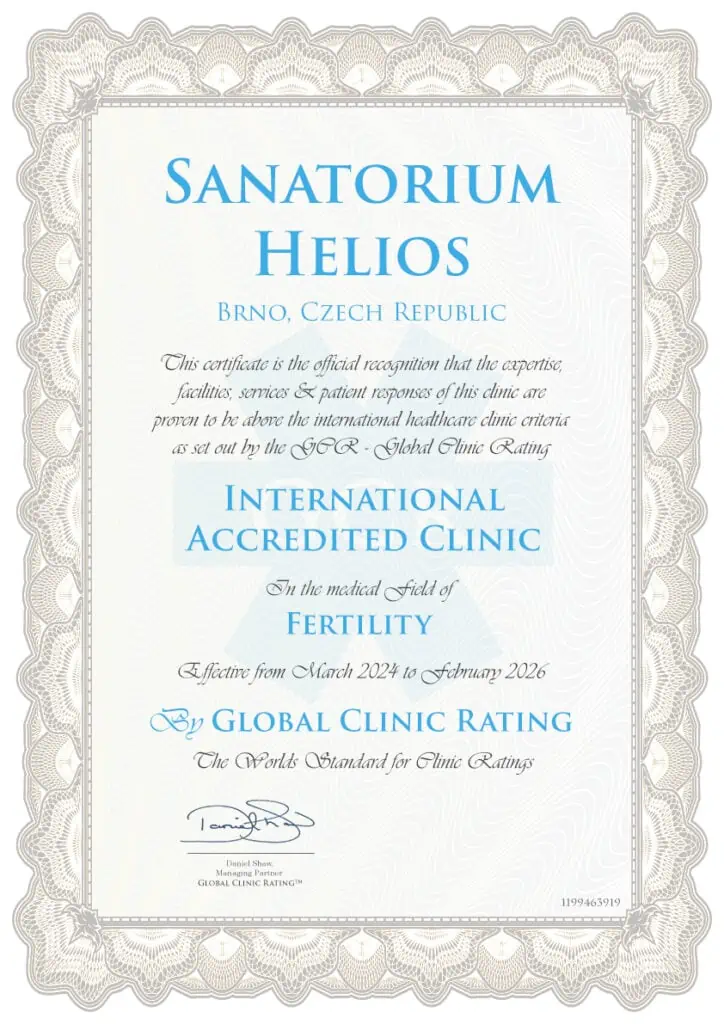Patříme mezi TOP 5 IVF centra 2 - Devel Sanatorium Helios CZ Patříme mezi TOP 5 IVF centra 1 - Devel Sanatorium Helios CZ